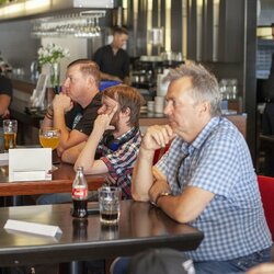 UEFA Čempionų lygos burtų traukimo ceremonijos stebėjimas Marijampolėje | Vytauto Kuralavičiaus nuotr. 6