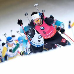 Vyrų 15 km bendro starto lenktynės | Scanpix nuotr. 4