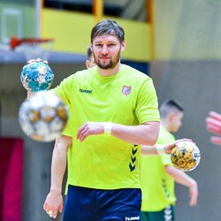 Lietuvos rankinio rinktinės treniruotė | rankinis.lt nuotr. 5