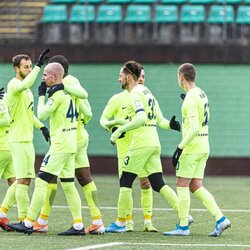 „Riterių“ ir „Sūduvos“ rungtynės | BNS/Arno Strumilos nuotr. 1