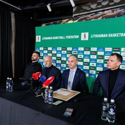 LKF spaudos konferencija | Eriko Ovčarenko / BNS foto nuotr. 2