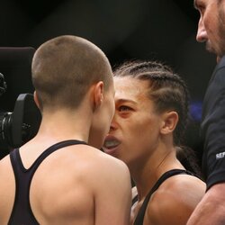 Joanna Jedrzejczyk ir Rose Namajunas | Scanpix nuotr. 5