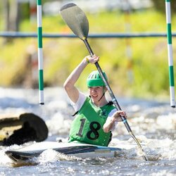 Lietuvos baidarių ir kanojų slalomo čempionatas | Sauliaus Čirbos nuotr. 5