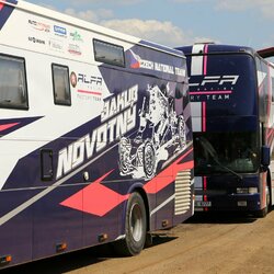 Vilkyčiuose pildosi Europos autokroso čempionato etapo dalyvių parkas | Organizatorių nuotr. 4