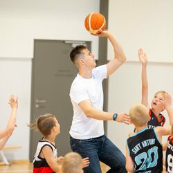 Simas Jarumbauskas apsilankė SKM stovykloje | Sauliaus Čirbos nuotr. 3