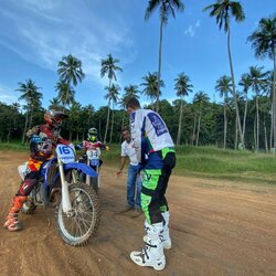 „Zigmas Dakar team“ raliui ruošiasi kartu su Šri Lankos armija | Organizatorių nuotr. 6