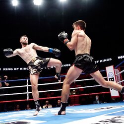 Alehas Mošinas (Lenkija) – Dovydas Levickis (Lietuva) | Sportas.lt/Tito Pacausko nuotr. 1