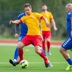 Lietuvos mažojo futbolo čempionato akimirkos (2021-08-28) | Sauliaus Čirbos nuotr. 2