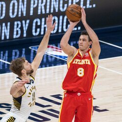 28. Danilo Gallinari – 13,3 tšk., 4,1 atk. kam., 1,5 rez. perd., 16,3 PER. Vidutinė metinė alga: 20,48 mln. Tikroji vertė: 17,71. | Scanpix nuotr. 3