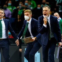 „Žalgirio“ trenerių štabas | Sportas.lt/Tito Pacausko nuotr. 5