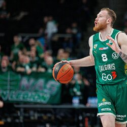 „Žalgiris“ – „CBet“ rungtynių akimirka | Eriko Ovčarenko / BNS foto nuotr. 1