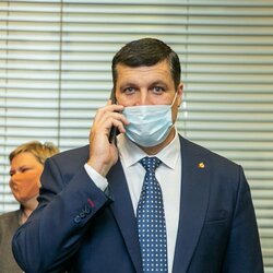 LTOK Generalinės asamblėjos rinkimų sesija | Juliaus Kalinsko / BNS foto nuotr. 4