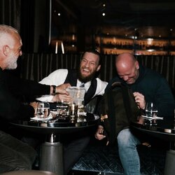 Conoras McGregoras susitiko su Dana White'u ir Lorenzo Fertitta | Instagram.com nuotr 1