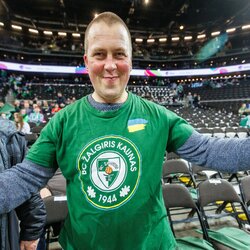 „Žalgiris“ – „Crvena Zvezda“ rungtynių akimirka | Eriko Ovčarenko / BNS foto nuotr. 3