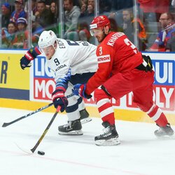 Rusų ir amerikiečių rungtynės | IIHF nuotr. 2