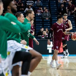 „Lietkabelis“ – „žalgiris“ rungtynių akimirka | Pauliaus Peleckio / BNS foto nuotr. 1