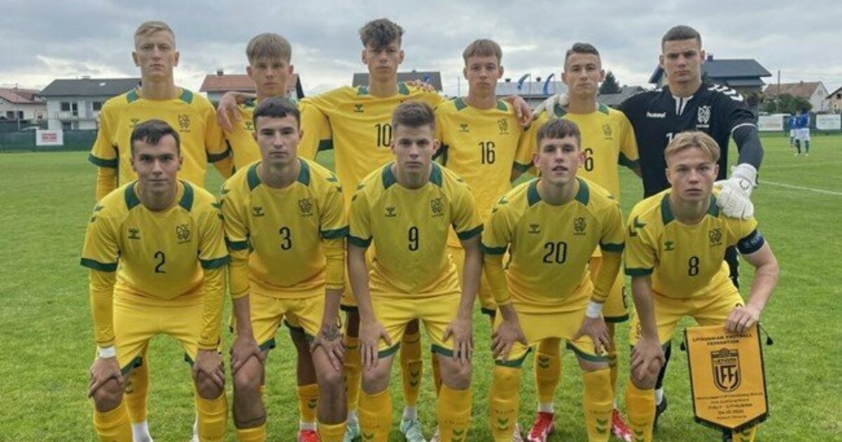 La nazionale lituana Under 19 ha perso contro le coetanee italiane