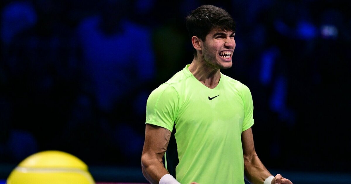 “ATP Finals”: ​​C. Alcaraz ha distrutto tutte le speranze di A.  Rubliov dopo essersi alzato