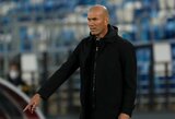 Šaltiniai: Z.Zidane‘as atmetė PSG klubo pasiūlymą 