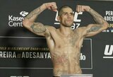 „UFC 287“ svėrimai: patvirtintos pagrindinės vakaro kovos, A.Pereira svėrėsi vienas paskutiniųjų