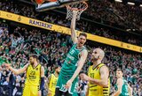 Lyderio netekęs „Žalgiris“ parodė charakterį: namuose sutriuškino „Fenerbahce“