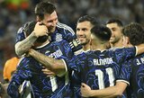 Messi vedama Argentina draugiškose rungtynėse šventė triuškinamą pergalę