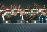 Po netikėtos pergalės Maskvoje „Legios“ treneris spaudos konferencijoje visiems atidarė alaus