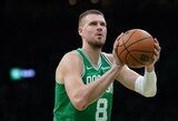 Porzingis: „Žaidžiau 11 minučių, o jaučiuosi visiškai išsekęs“