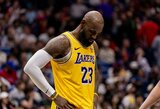 LeBronas atsiribojo nuo agento pasiūlytos idėjos iškeisti svarbų „Lakers“ žaidėją