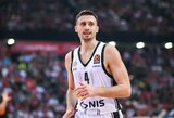 „Partizan“ ilgam prarado A.Avramovičių