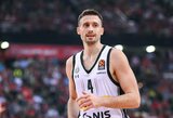 „Partizan“ taškų lenktynėse pranoko Slovėnijos klubą