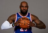„76ers“ dėlioja naują vaidmenį Jamesui – puolime taps pagrindiniu kūrėju