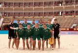 Europos paplūdimio futbolo lygos A divizione lietuviai užėmė šeštą vietą