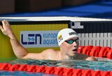 Aleksas Savickas „US Open“ plaukimo varžybų finale užėmė 7-ą vietą