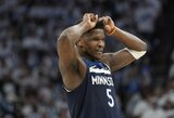 „Timberwolves“ pusę mėnesio versis be savo lyderio