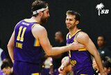 Marčiulionis debiutavo „Lakers“ dukterinėje komandoje
