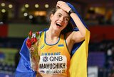 Įspūdinga: iš Ukrainos evakuota J.Mahučich iškovojo pasaulio čempionės titulą