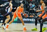 „Valencia“ tritaškiai mačo pabaigoje pribaigė „Partizan“ komandą