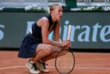 „Roland Garros“ turnyre sensacingai krito praėjusių metų čempionė, eliminuota ir Mboko