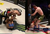 Išskirtiniame KSW turnyre M.Tulshaevas suspardė gulintį varžovą, D.Stošičius kliudė teisėją, o narve pasirodė bokso legenda