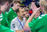 Treneris Gintaras Savukynas lieka prie Lietuvos rankinio rinktinės vairo