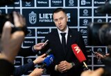 Naujasis LFF prezidentas E.Stankevičius: „Pagrindas bus pagelbėti futbolo klubams, akademijoms“