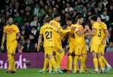 F.Torresas pelnė „hat-tricką“, o 2 įvarčių pranašumą iššvaisčiusi „Barcelona“ įveikė „Real Betis“