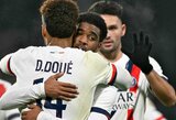 PSG prieš autsaiderius praleido du įvarčius, bet vis tiek šventė pergalę