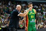 Rimas Kurtinaitis: „Žaidėjams priekaištų neturiu“