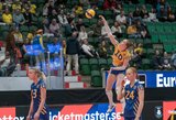 Lietuvos tinklininkės pajuto aukščiausią lygį: Isabelle Haak vedė švedes į pergalę