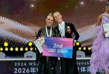 Simonas Seikauskas ir Liucija Norušaitė pasaulio taurėje Kinijoje iškovojo sidabrą