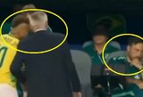 Po vieno gesto – audra Brazilijoje: dėl Neymaro kilęs skandalas privertė prabilti Ancelotti žmoną