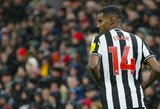 Su „Liverpool“ siejamas Alexanderis Isakas prisijungė prie „Newcastle Utd“ treniruočių 