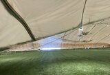 Per žingsnį nuo nelaimės – „TransINVEST“ treniruotės metu plyšo „Rato“ maniežo kupolas